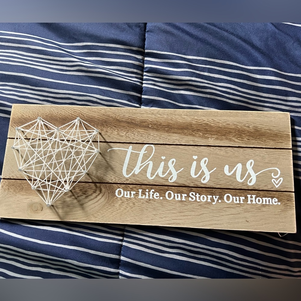 This is us home decor sign